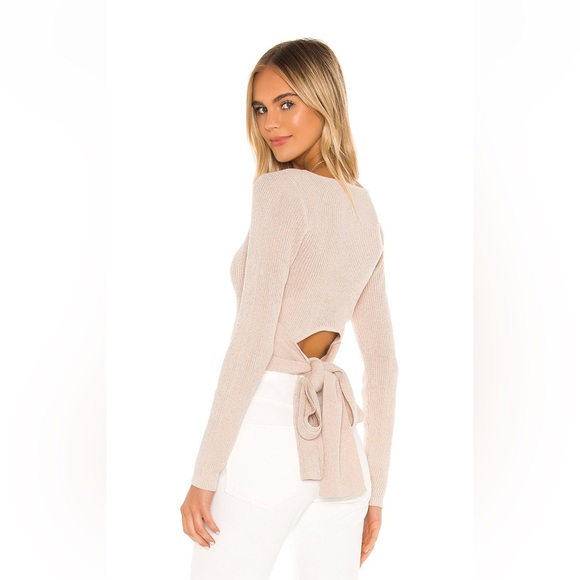 Majorelle Bicoastal Sweater in Blush - Picture 2 of 10